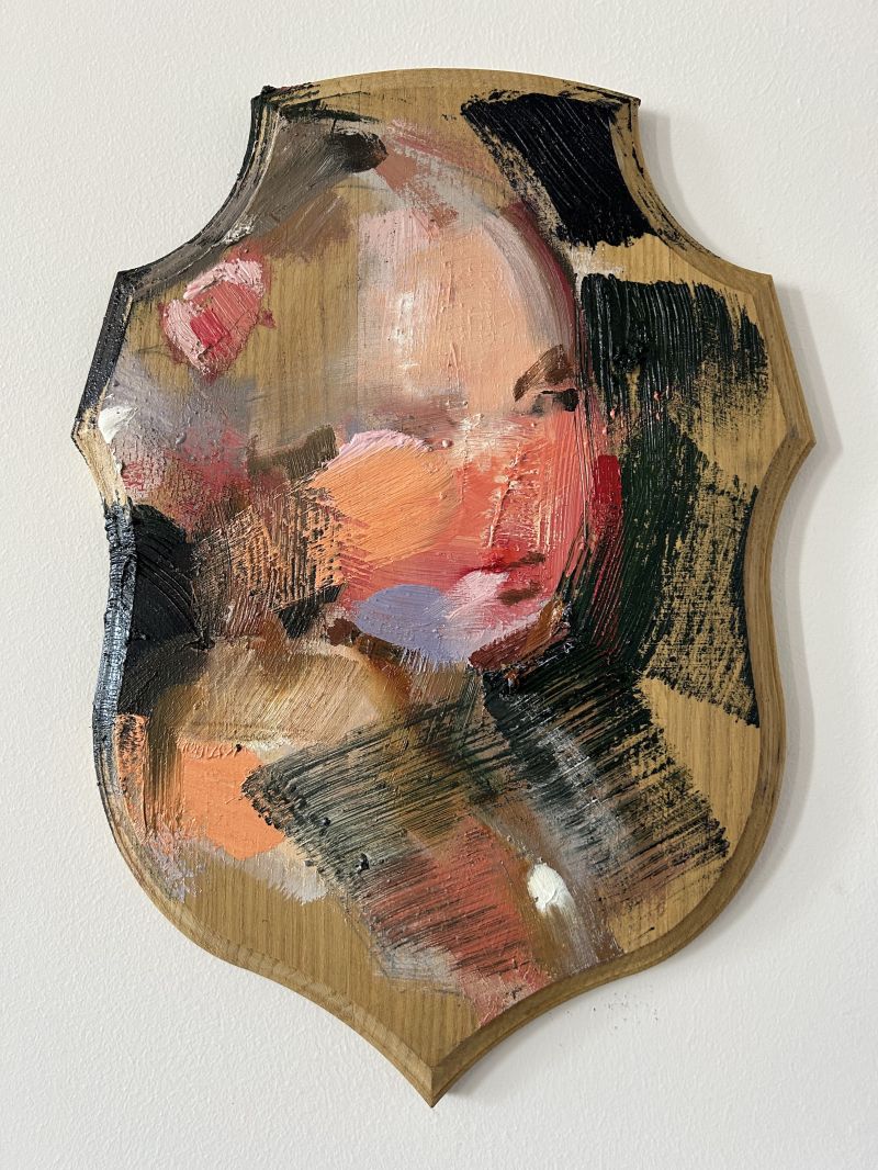 Tu rougis - a Paint by NUSHKA